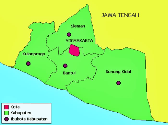 Peta Yogyakarta